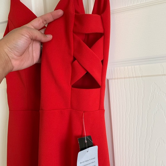 Jump Apparel Red Bodycon Dress - Picture 4 of 5